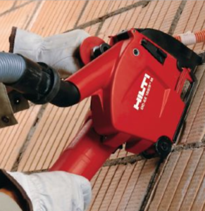 Vuokraa urajyrsin Hilti DC-EX 125 pölynpoistoyhteellä 98€/vrk.